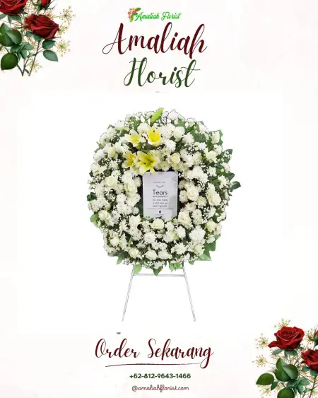 Krans Bunga Duka Perbaungan